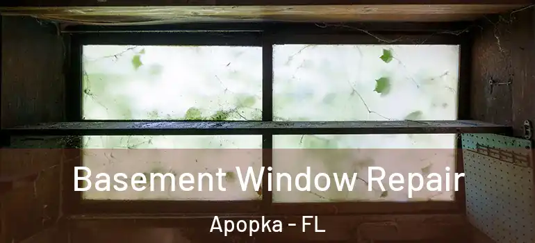  Basement Window Repair Apopka - FL