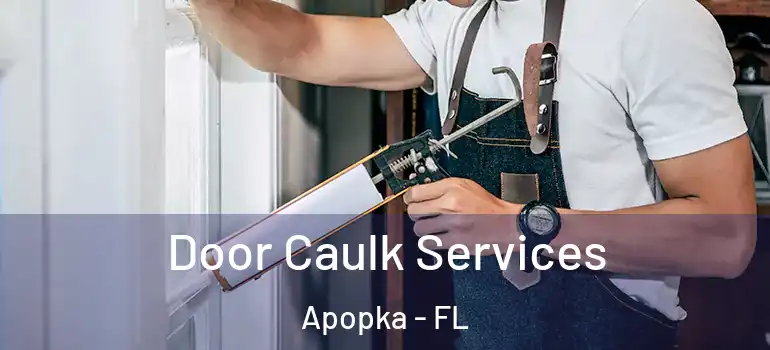  Door Caulk Services Apopka - FL