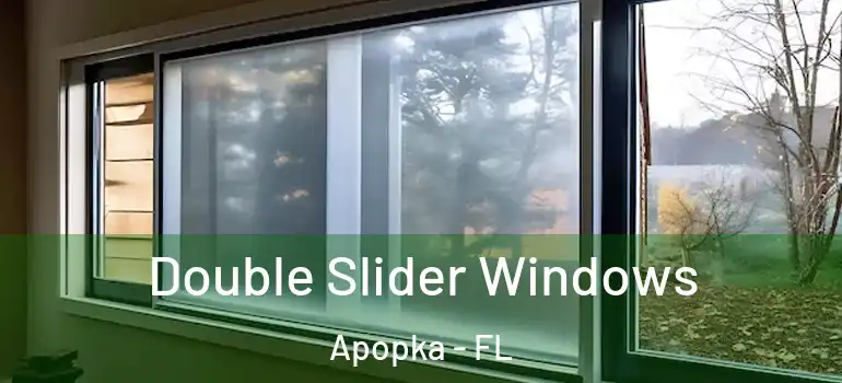  Double Slider Windows Apopka - FL