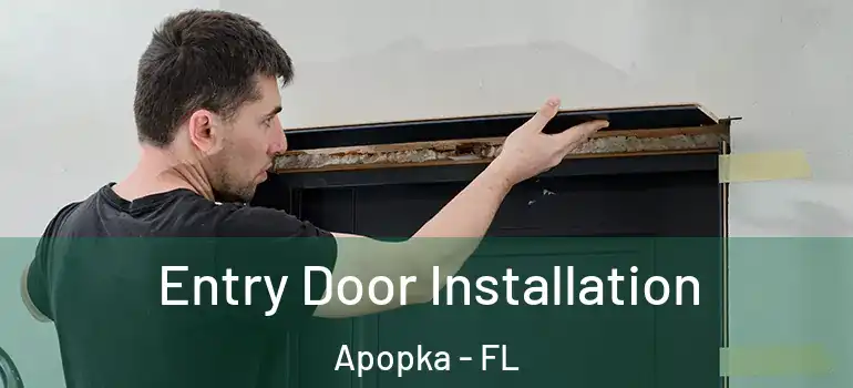  Entry Door Installation Apopka - FL