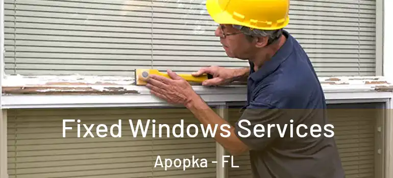  Fixed Windows Services Apopka - FL