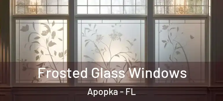  Frosted Glass Windows Apopka - FL