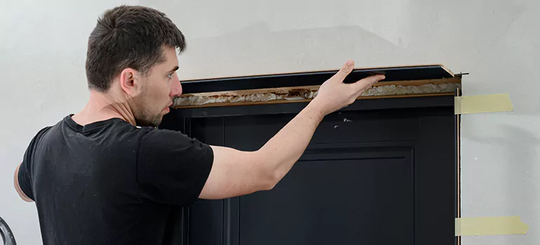 Wood Door Hole Repair in Apopka, FL