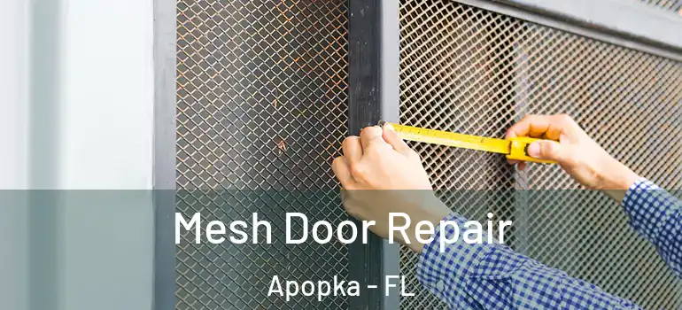  Mesh Door Repair Apopka - FL