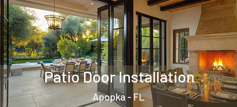  Patio Door Installation Apopka - FL