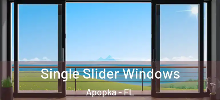  Single Slider Windows Apopka - FL