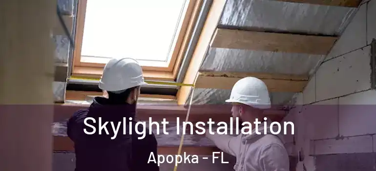  Skylight Installation Apopka - FL