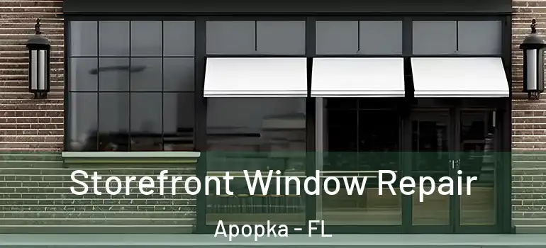  Storefront Window Repair Apopka - FL