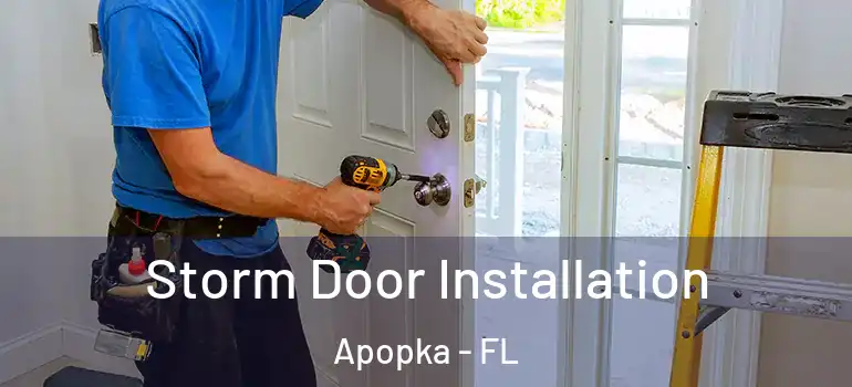  Storm Door Installation Apopka - FL