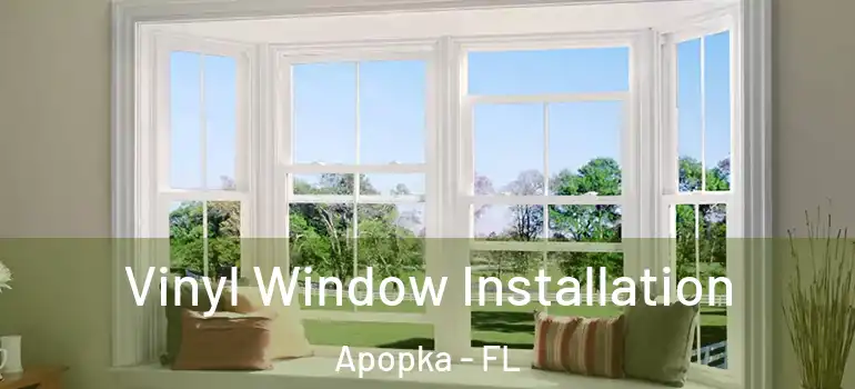  Vinyl Window Installation Apopka - FL