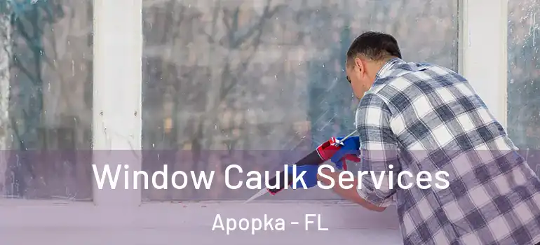  Window Caulk Services Apopka - FL