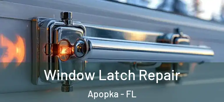  Window Latch Repair Apopka - FL